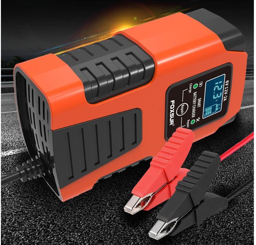BATTERY CHARGER 12V / 6V 2A, REPAIR MODE RE-ENERGISE BATTERIES thumbnail 2