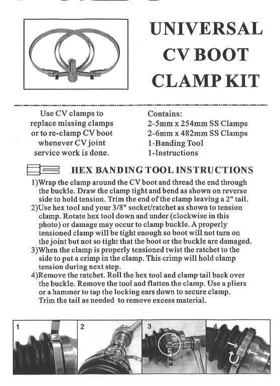 CLAMP KIT WITH BANDING TOOL thumbnail 2