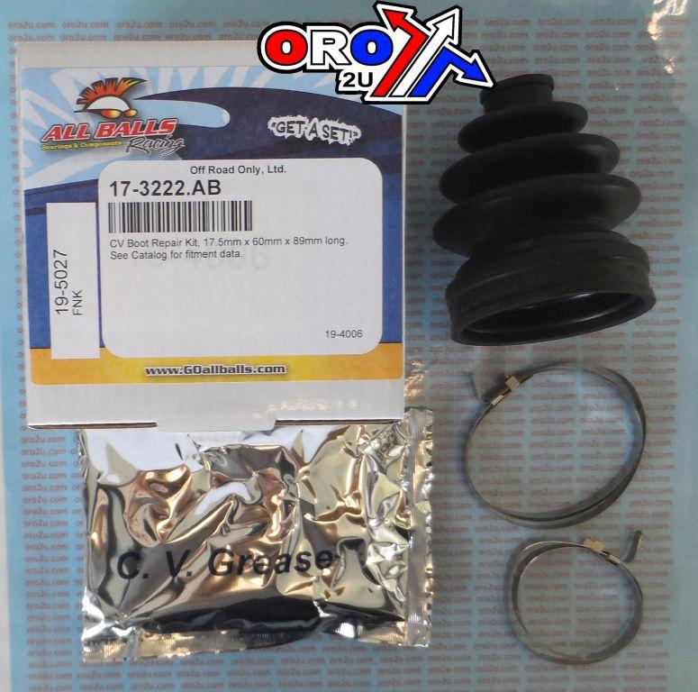 CV BOOT KIT CAN AM ATV, ALLBALLS 19-5027 FRONT INNER thumbnail 2