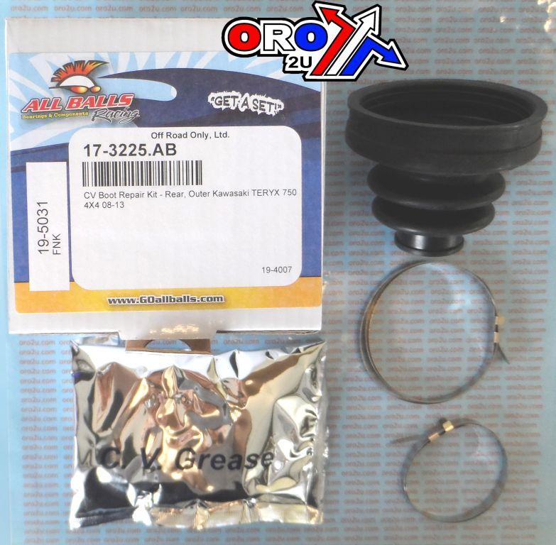 CV BOOT KIT KAWASAKI ATV, ALLBALLS 19-5031 REAR OUTER thumbnail 2