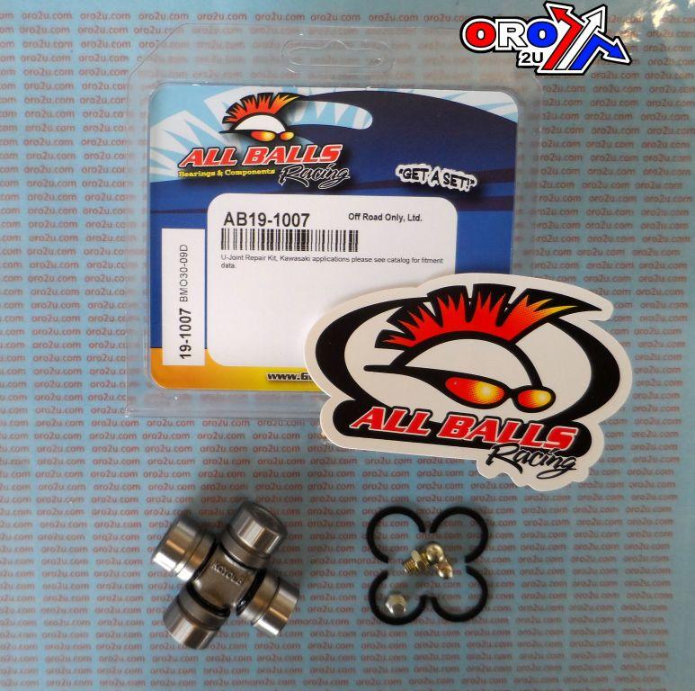 UNIVERSAL JOINT KAWASAKI ATV, ALLBALLS 19-1007 KVF, KLF, 49050-1060, 49050-00253 thumbnail 2