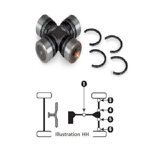 UNIVERSAL JOINT SUZUKI, MOTO MASTER ATV402 image 1