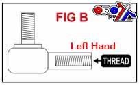 TIE ROD END INNER LH, AT-08123 thumbnail 2