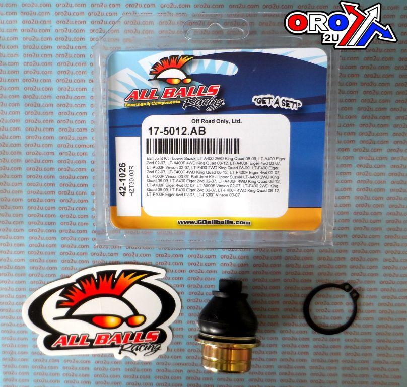 UPPER/LOWER BALL JOINT KIT, ALLBALLS 42-1026 thumbnail 2