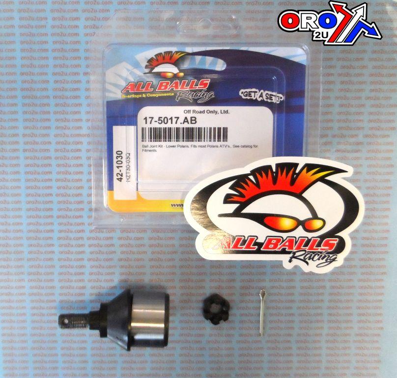 LOWER BALL JOINT KIT POLARIS, ALLBALLS 42-1030 Trail Blazer 7061158 7061130 7061153 7080364 7080673 7080927. thumbnail 2