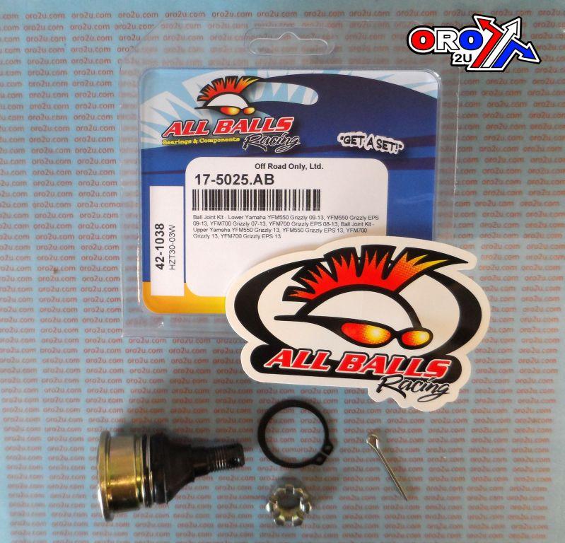 LOWER BALL JOINT KIT YFM550, ALLBALLS 42-1038 YAMAHA thumbnail 2