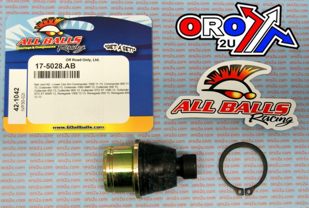 BALL JOINT KIT CAN-AM, ALLBALLS 42-1042 thumbnail 2