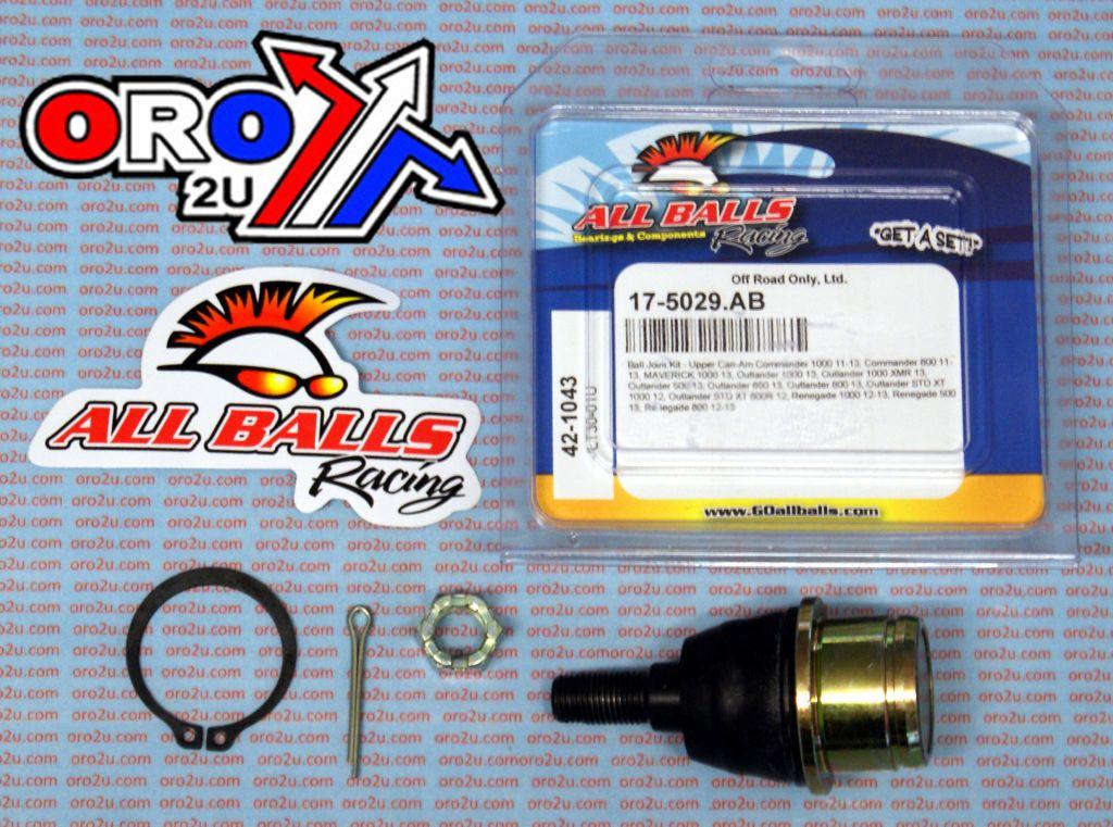 UPPER BALL JOINT KIT CAN-AM, ALLBALLS 42-1043 thumbnail 2