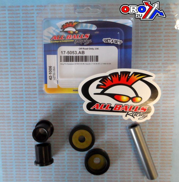 KING PIN SET SUZUKI LT, KFX, ALLBALLS 42-1006 thumbnail 2