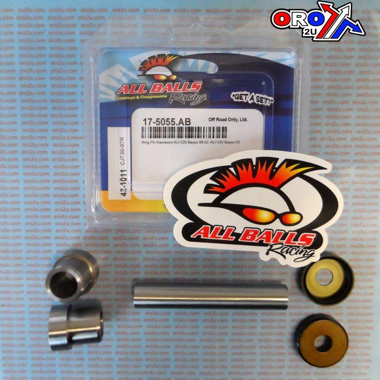 KING PIN SET KLF220 KLF250 ATV, ALLBALLS 42-1011 KAWASAKI thumbnail 2