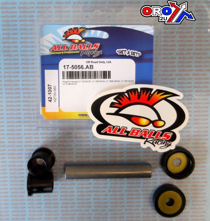 KING PIN SET SUZUKI QUAD LT, ALLBALLS 42-1007 thumbnail 2