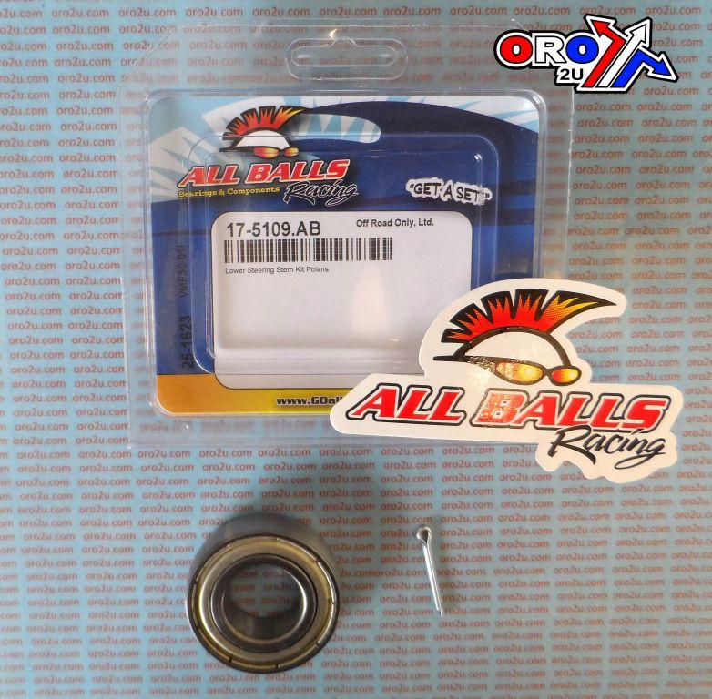 LOWER STEERING BEARING KIT, ALLBALLS 25-1623 thumbnail 2