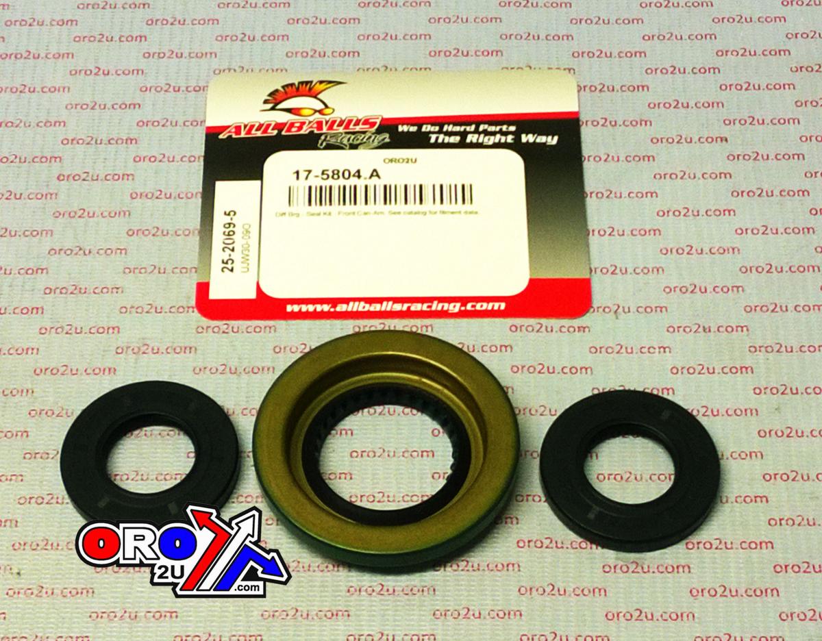 DIFFERENTIAL SEAL KIT CAN-AM, ALLBALLS 25-2069-5 thumbnail 2