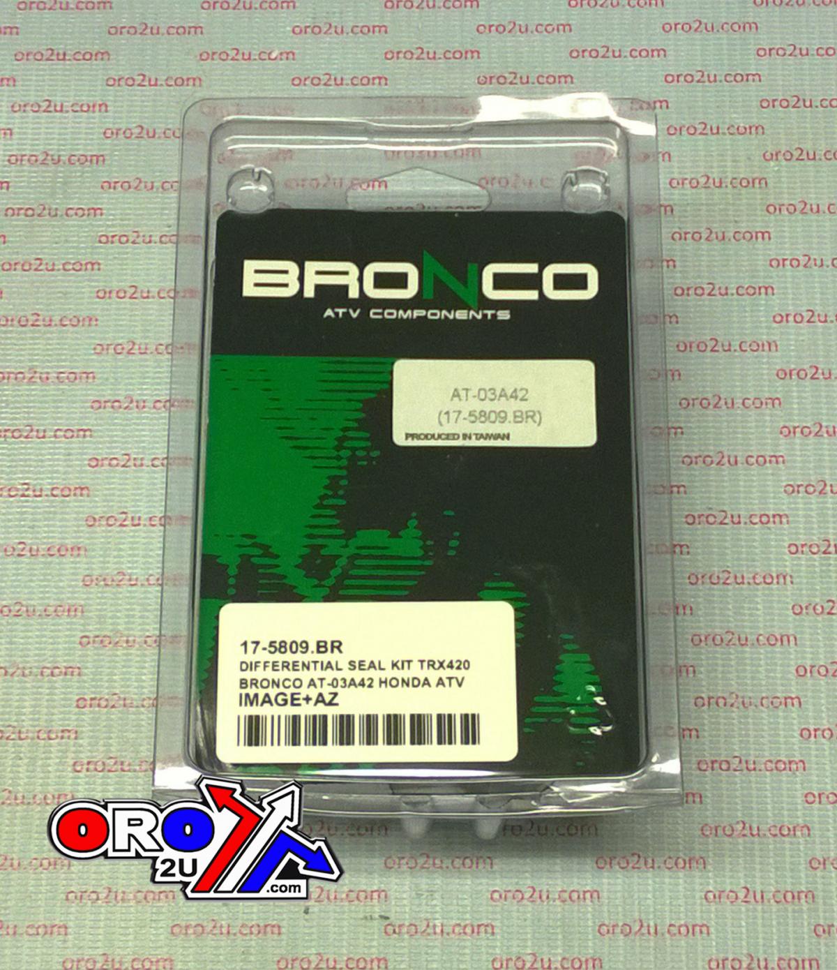 DIFFERENTIAL SEAL KIT TRX420, BRONCO AT-03A42 HONDA ATV, ALLBALLS 25-2071-5 thumbnail 4