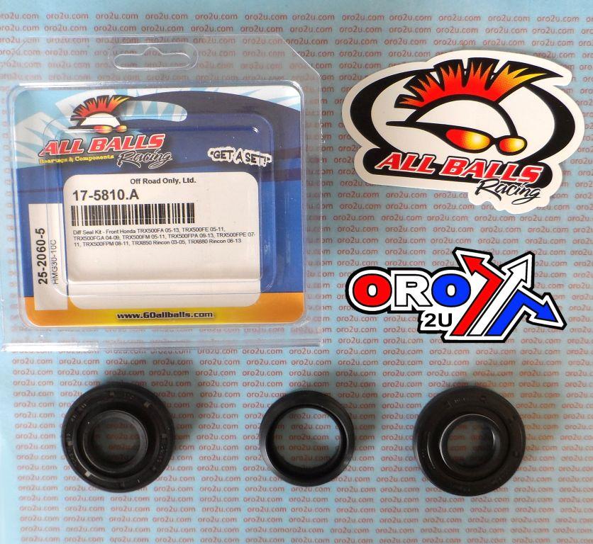 DIFFERENTIAL SEAL KIT HONDA, ALLBALLS 25-2060-5 TRX500 thumbnail 2