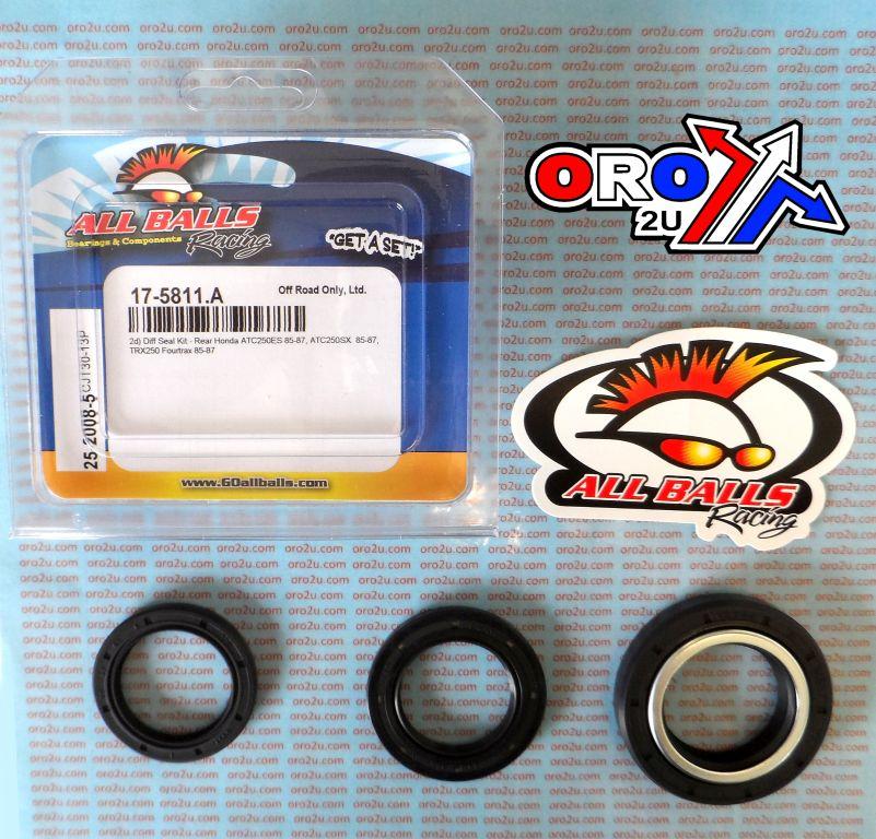 DIFFERENTIAL SEAL KIT ATC250, ALLBALLS 25-2008-5 HONDA ATV thumbnail 2