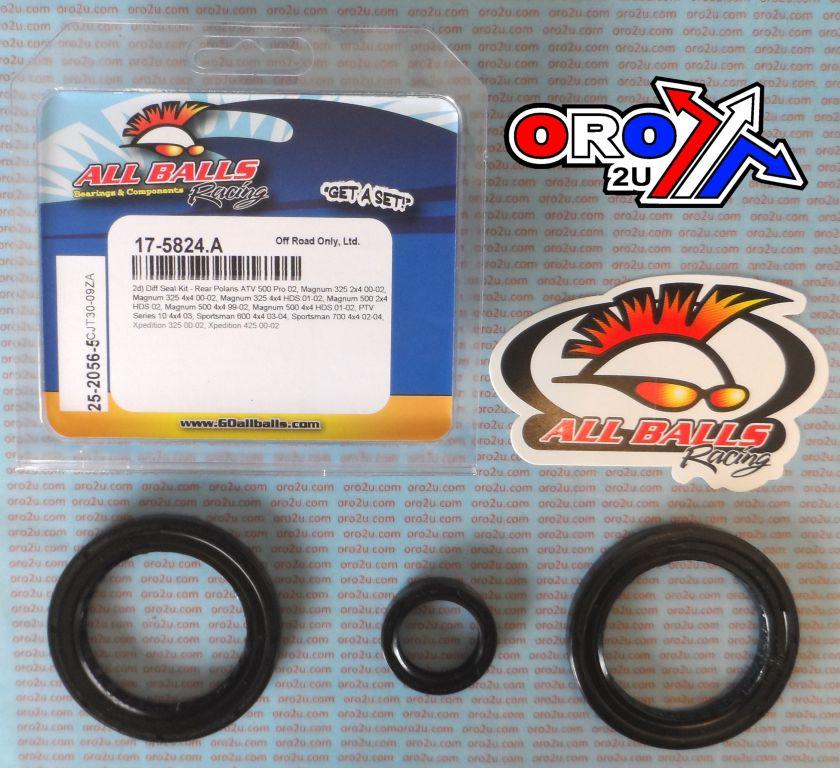 DIFFERENTIAL SEAL KIT Polaris, ALLBALLS 25-2056-5 thumbnail 2