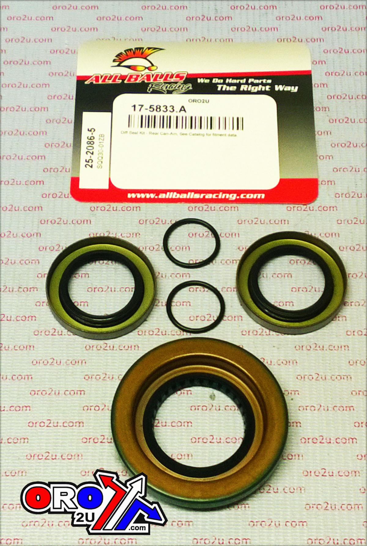 DIFFERENTIAL SEAL KIT Can-Am, ALLBALLS 25-2086-5 Outlander thumbnail 2