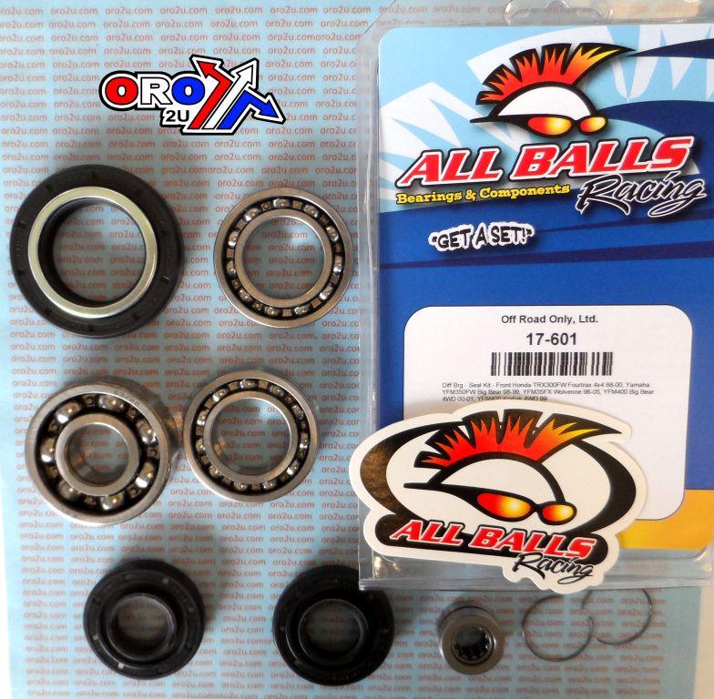 DIFFERENTIAL KIT YFM350 400, ALLBALLS 25-2001 FRONT TRX300 thumbnail 2