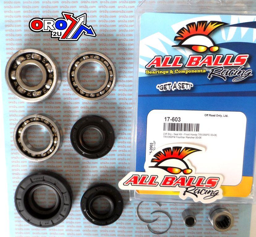 DIFFERENTIAL KIT TRX350FE/FM, ALLBALLS 25-2003 FRONT HONDA thumbnail 2