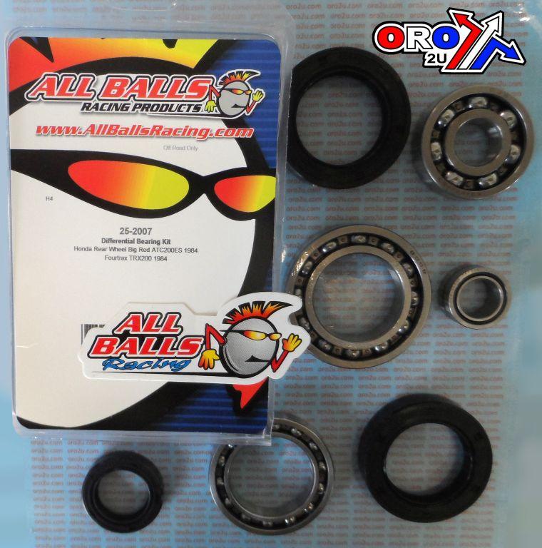 DIFFERENTIAL KIT REAR HONDA, ALLBALLS 25-2007 thumbnail 2