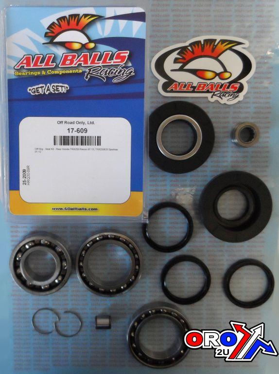 DIFFERENTIAL KIT REAR HONDA, ALLBALLS 25-2009 thumbnail 2