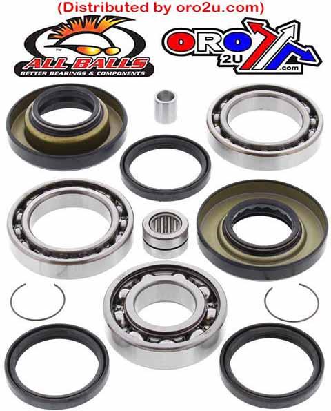 DIFFERENTIAL KIT REAR HONDA, ALLBALLS 25-2009 thumbnail 3