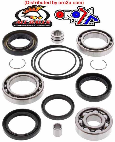 DIFFERENTIAL KIT REAR HONDA, ALLBALLS 25-2010 thumbnail 2