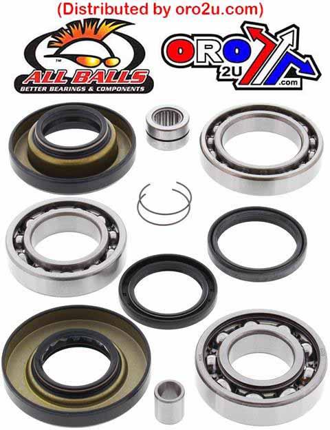 DIFFERENTIAL KIT REAR HONDA, ALLBALLS 25-2012 thumbnail 3
