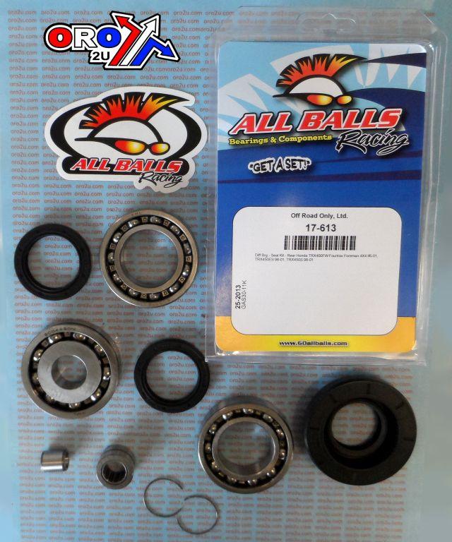 DIFFERENTIAL KIT REAR TRX400, ALLBALLS 25-2013 HONDA ATV thumbnail 2