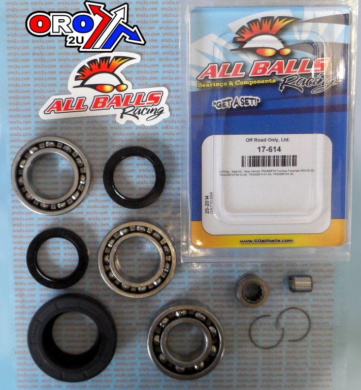 DIFFERENTIAL KIT REAR HONDA, ALLBALLS 25-2014 thumbnail 2