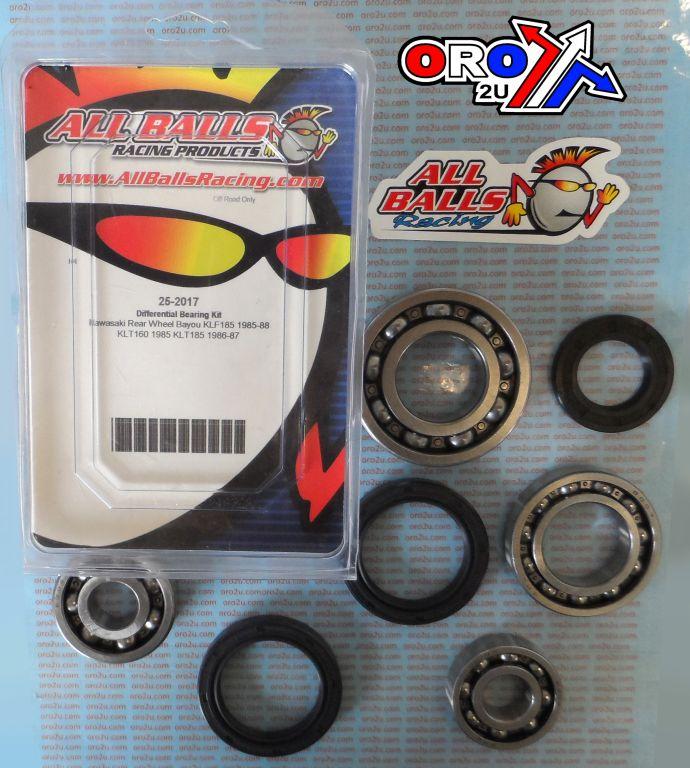 DIFFERENTIAL KIT REAR KAWASAKI, ALLBALLS 25-2017 thumbnail 2