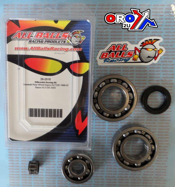 DIFFERENTIAL KIT REAR KAWASAKI, ALLBALLS 25-2018 thumbnail 2
