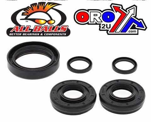 DIFFERENTIAL SEALS KIT TRXs, ALLBALLS 25-2100-5 FRONT image 1