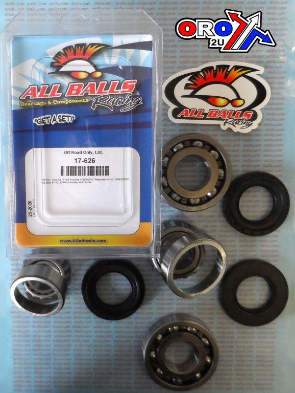 DIFFERENTIAL KIT FRONT YAMAHA, ALLBALLS 25-2026 thumbnail 2