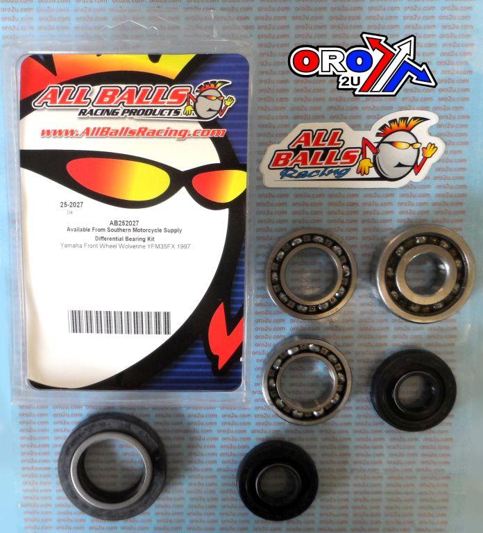 DIFFERENTIAL KIT FRONT YAMAHA, ALLBALLS 25-2027 thumbnail 2
