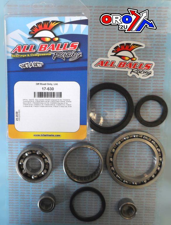 DIFFERENTIAL KIT REAR YAMAHA, ALLBALLS 25-2030 thumbnail 2