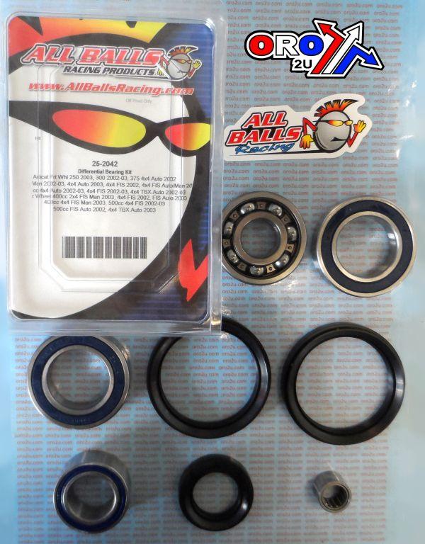 DIFFERENTIAL KIT ARCTIC CAT, ALLBALLS 25-2042 thumbnail 2