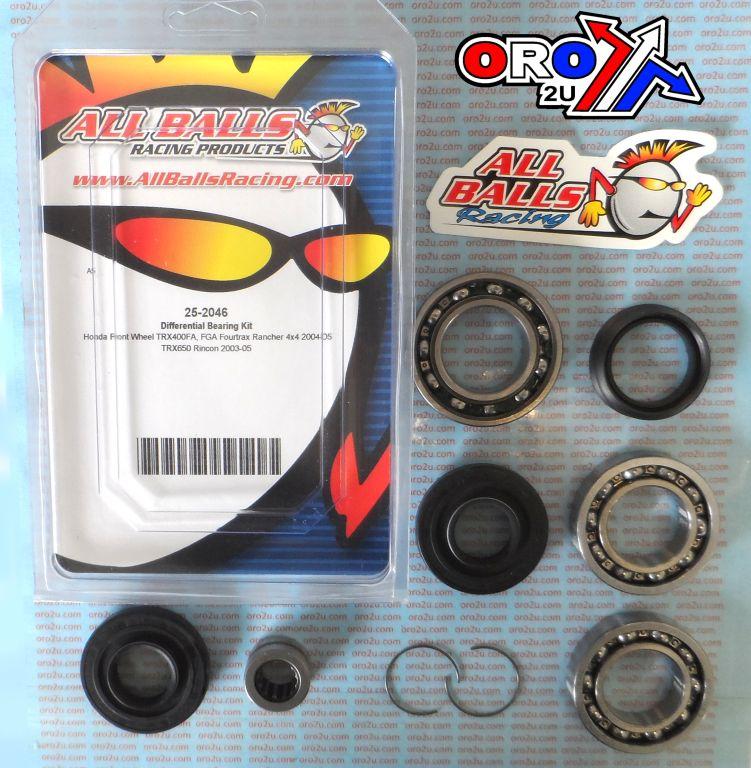 DIFFERENTIAL KIT FRONT HONDA, ALLBALLS 25-2046 thumbnail 2