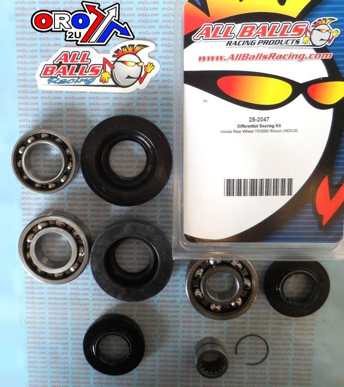 DIFFERENTIAL KIT REAR HONDA, ALLBALLS 25-2047 thumbnail 2