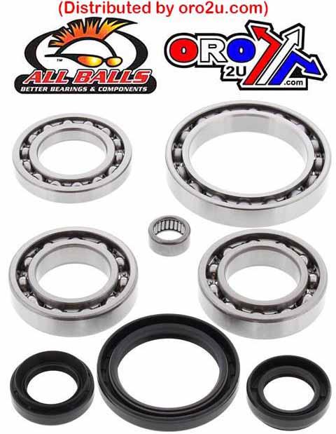 DIFFERENTIAL KIT FRONT YAMAHA, ALLBALLS 25-2044 thumbnail 3