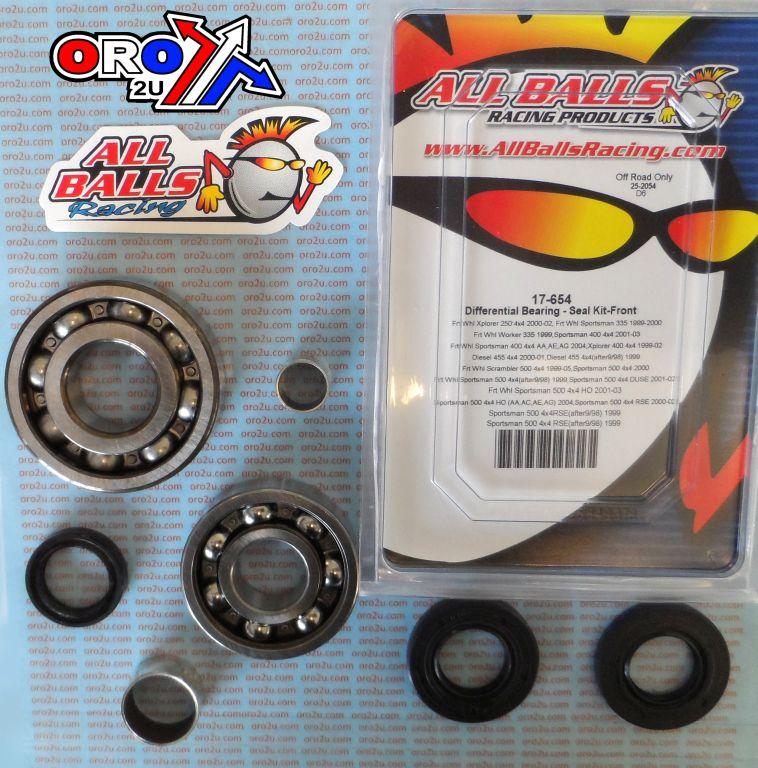 DIFFERENTIAL KIT FRONT, ALLBALLS 25-2054 thumbnail 3