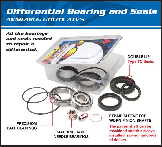 DIFFERENTIAL KIT FRONT, ALLBALLS 25-2054 thumbnail 4