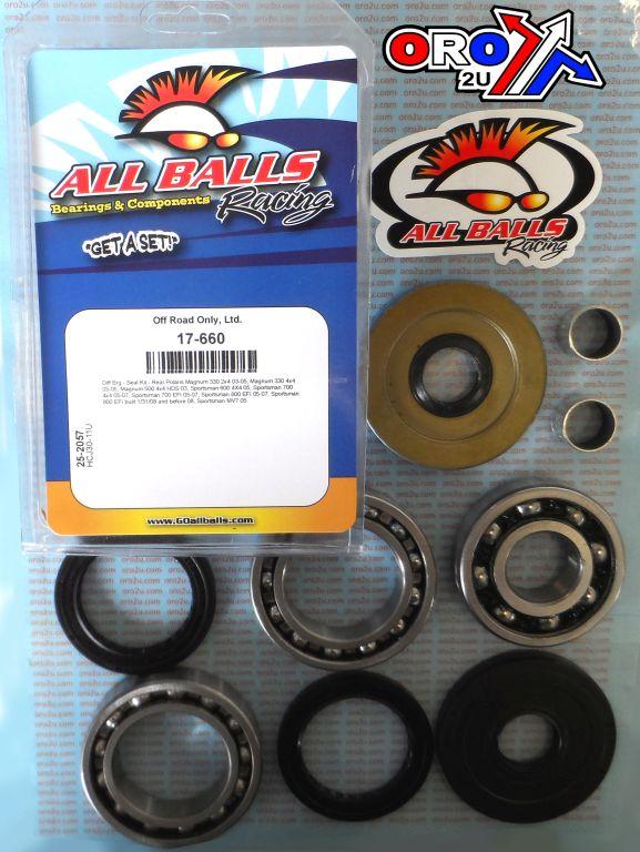 DIFFERENTIAL KIT REAR, ALLBALLS 25-2057 thumbnail 2