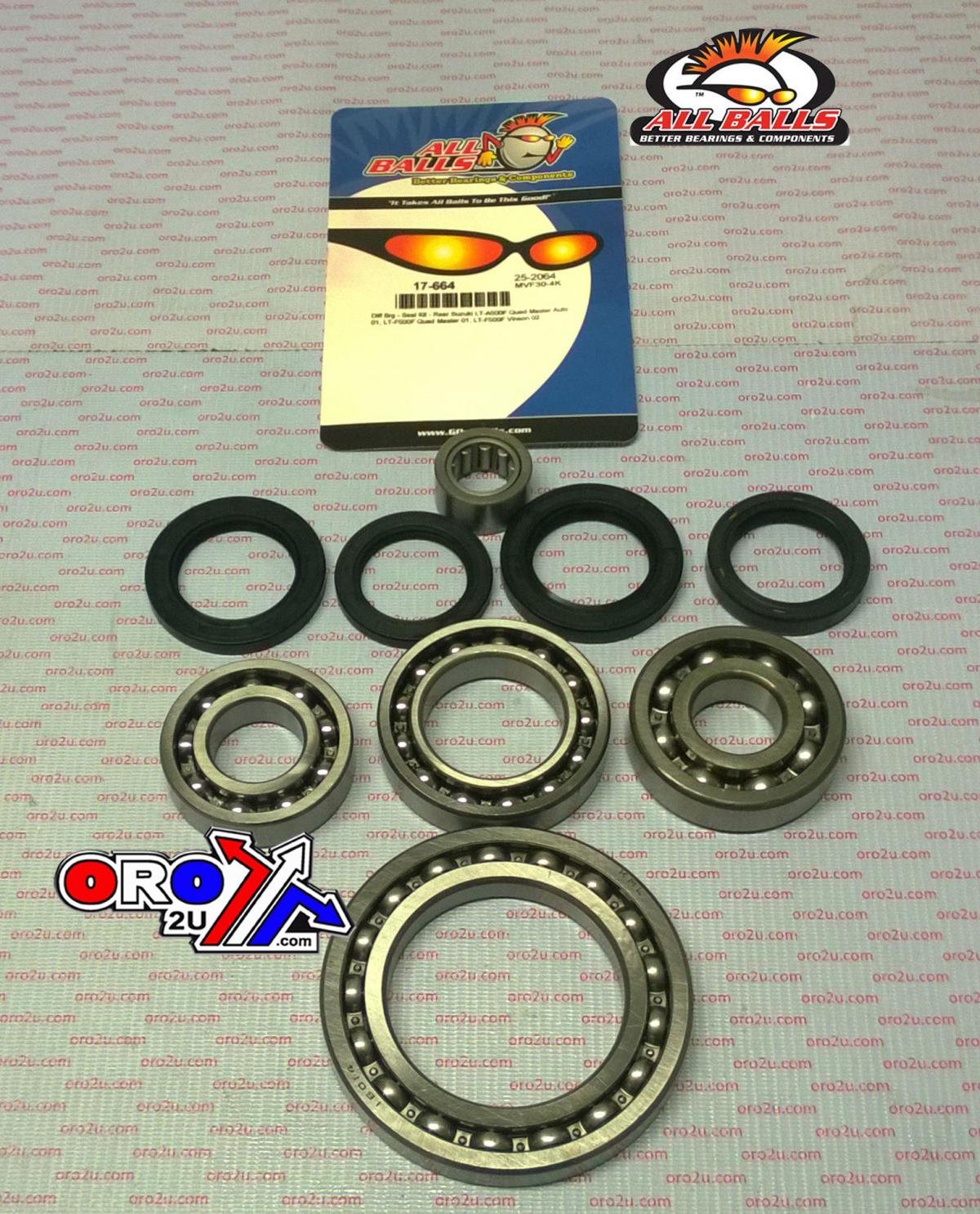 DIFFERENTIAL KIT REAR SUZUKI, ALLBALLS 25-2064 thumbnail 2
