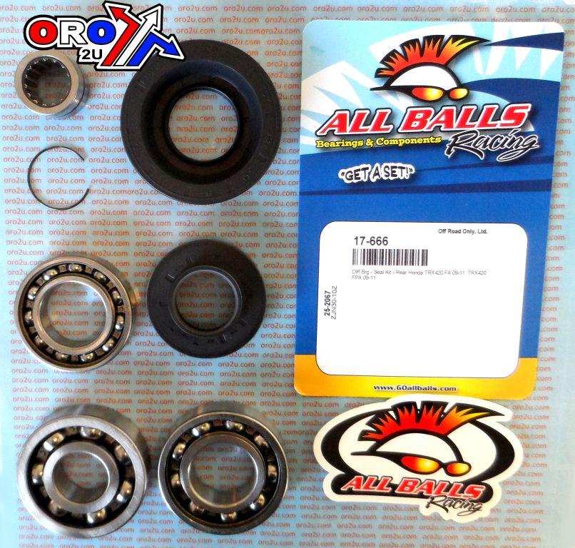 DIFFERENTIAL KIT FRONT HONDA, ALLBALLS 25-2067 thumbnail 2