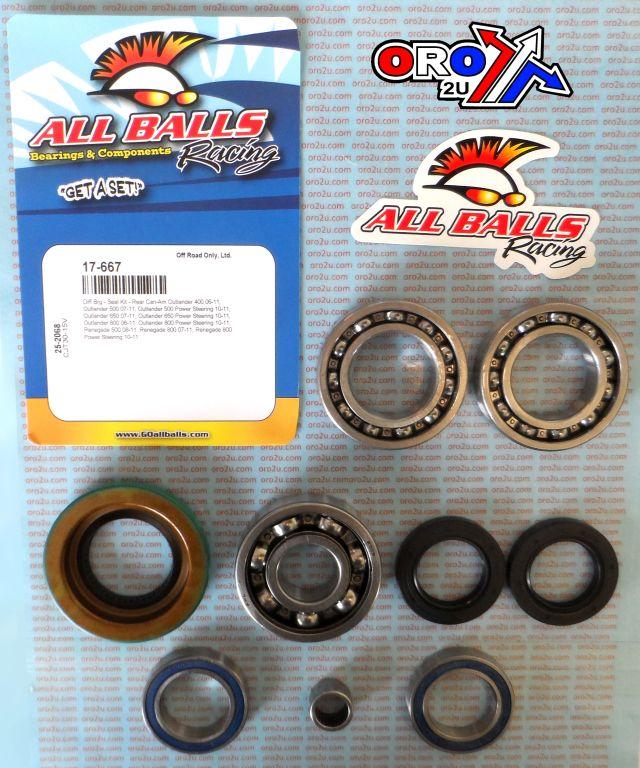 DIFFERENTIAL KIT REAR Can-Am, ALLBALLS 25-2068 thumbnail 2