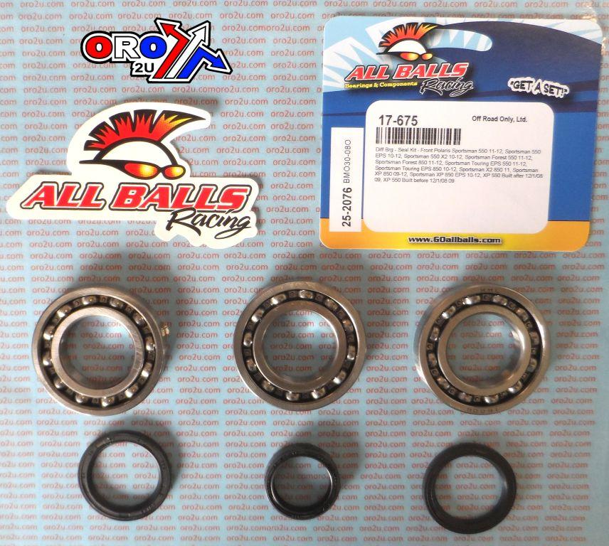 DIFFERENTIAL KIT FRONT POLARIS, ALLBALLS 25-2076 thumbnail 2