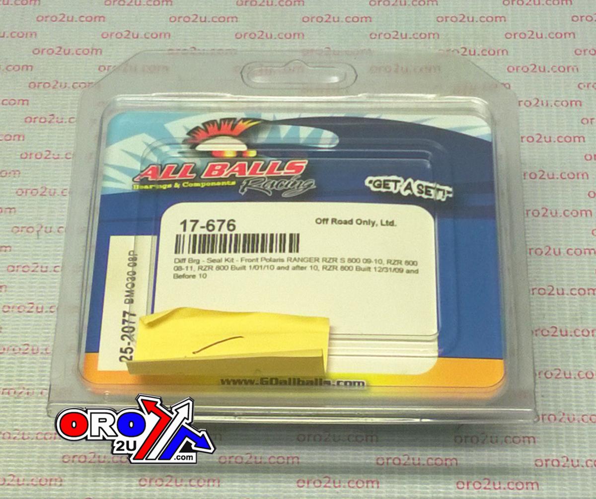 DIFFERENTIAL KIT FRONT, ALLBALLS 25-2077 thumbnail 3