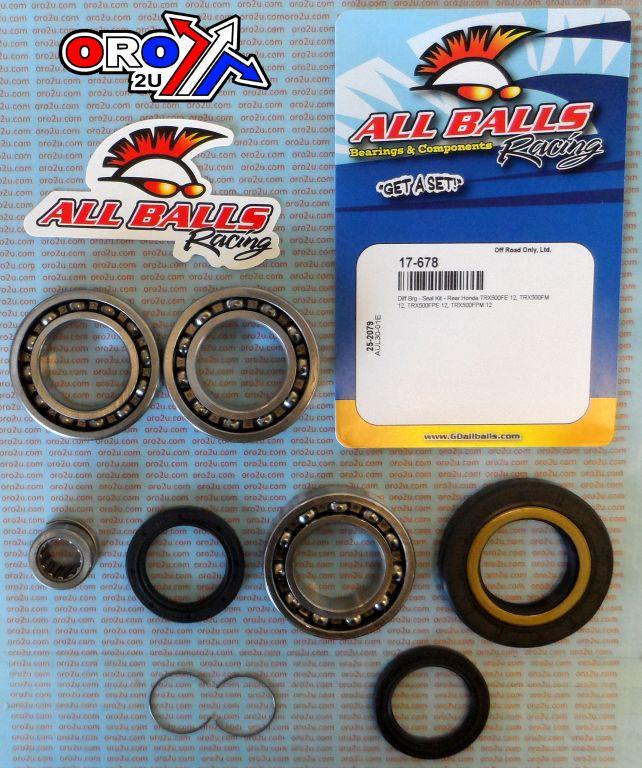 DIFFERENTIAL KIT REAR HONDA, ALLBALLS 25-2079 thumbnail 2